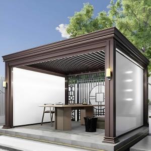 China Modern Metal Pergola: Durable Outdoor Shade Solution wholesale