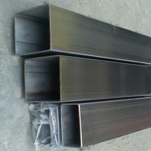 China Wall Thickness 1.4mm 316 Stainless Steel Square Pipe ISO 9001-2008 wholesale
