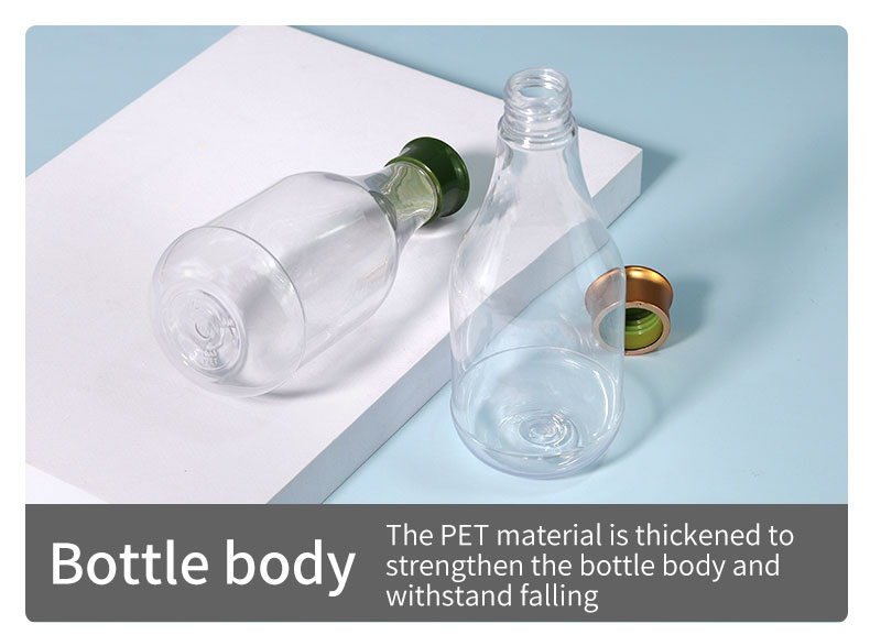 Sealing Type Cosmetic PET Bottle Customized Empty Hand Sanitizer Bottles With Filp Cap