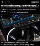 Phone Power Fast Charging Car Wireless Charger For Mercedes Benz GLE 2020-2022
