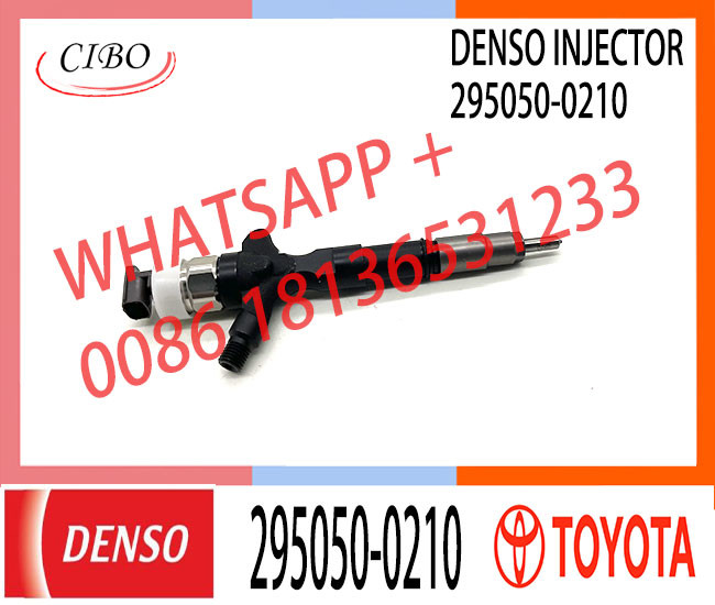 Common Rail Fuel Injector 23670-30410 Common Rail Injetor 295050-0210 for TOYOTA 1KD-FTV
