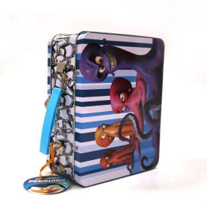 China Retro Printed Tin Lunch Box for Kids wholesale