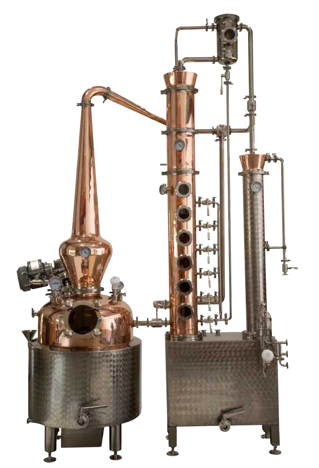 GHO Distill Equipment Copper Distiller for Micro Distillery and User Requirement