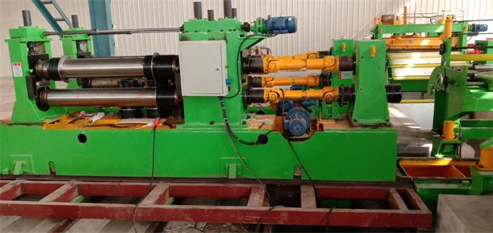 Exchangable Twin Slitters Precision Slitting Line Advanced Steel Coil Slitting Line