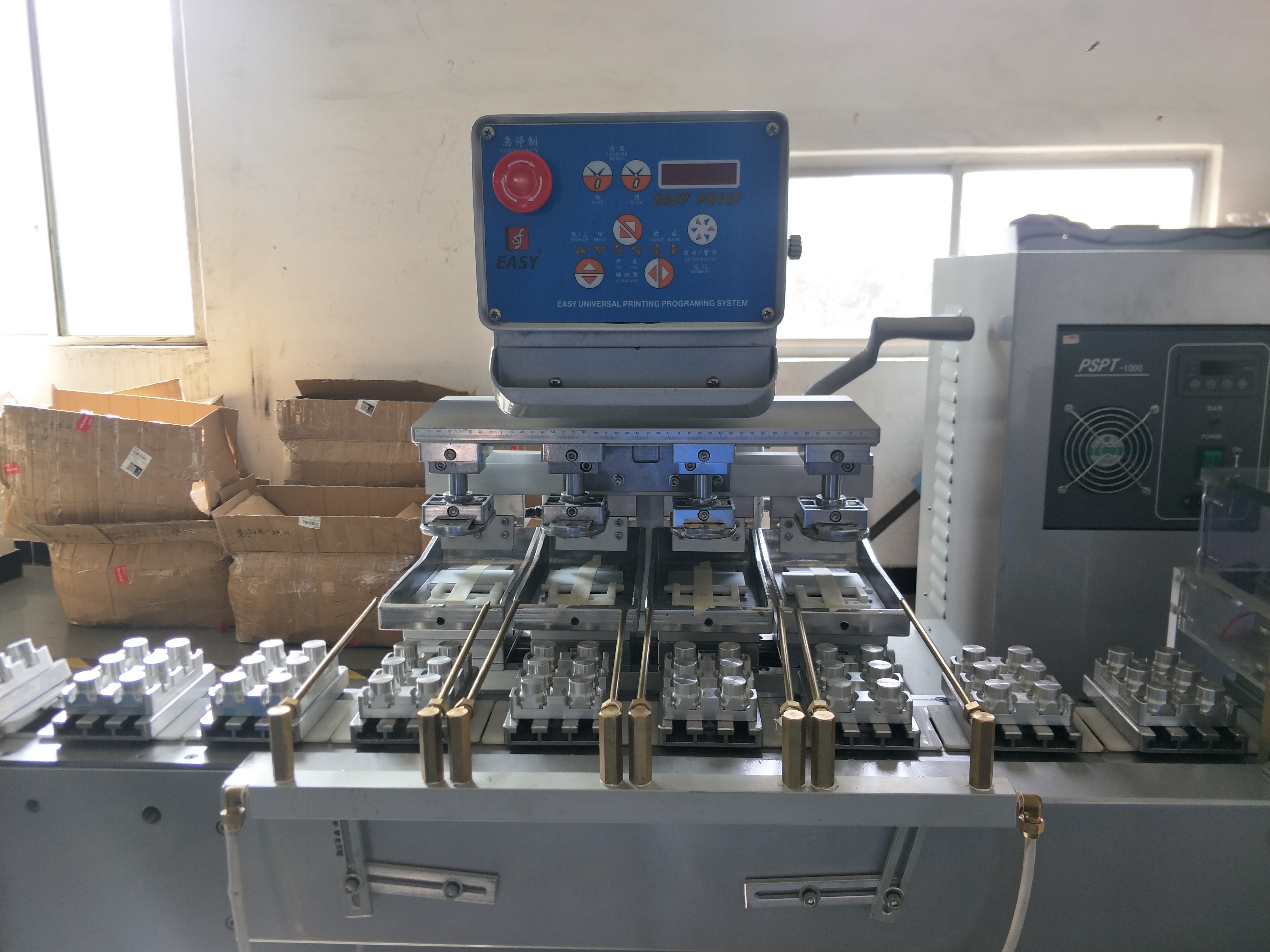 220V 130pcs/Min Auto Pad Printing Machine For Water Cap