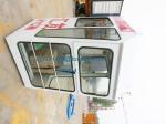 Tower Crane Spare Parts Operation Room Cabin With Linkage Console Chairs
