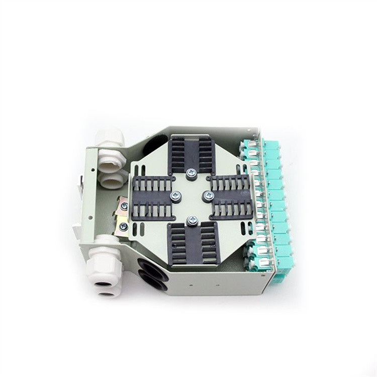 OEM FTTX Odf Fiber Box SC DIN Rail Mount for Local Area Network