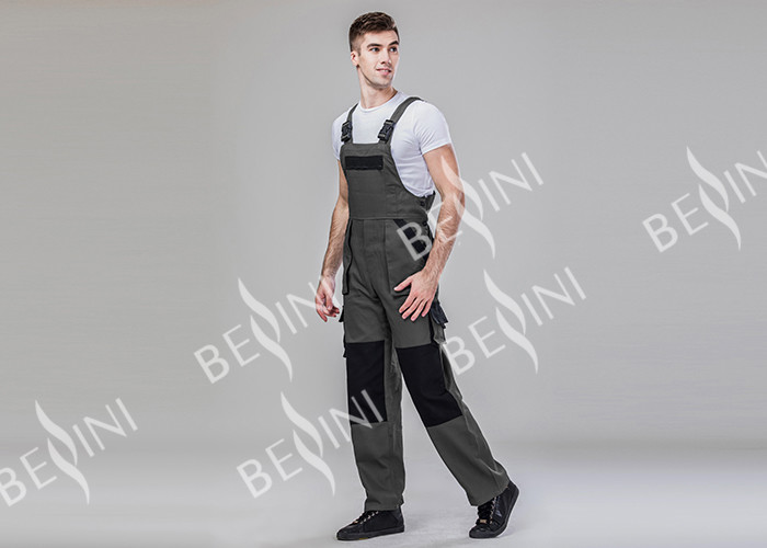 Multi Color And Pocket Outdoor Work Clothes Bib Pants Durable Comfortable