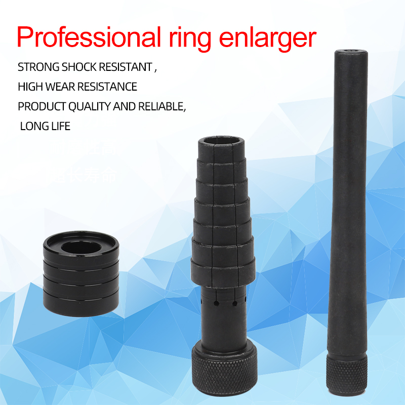 19x6x3cm Ring Stretcher And Reducer ABS Ring Size Mandrel Stick