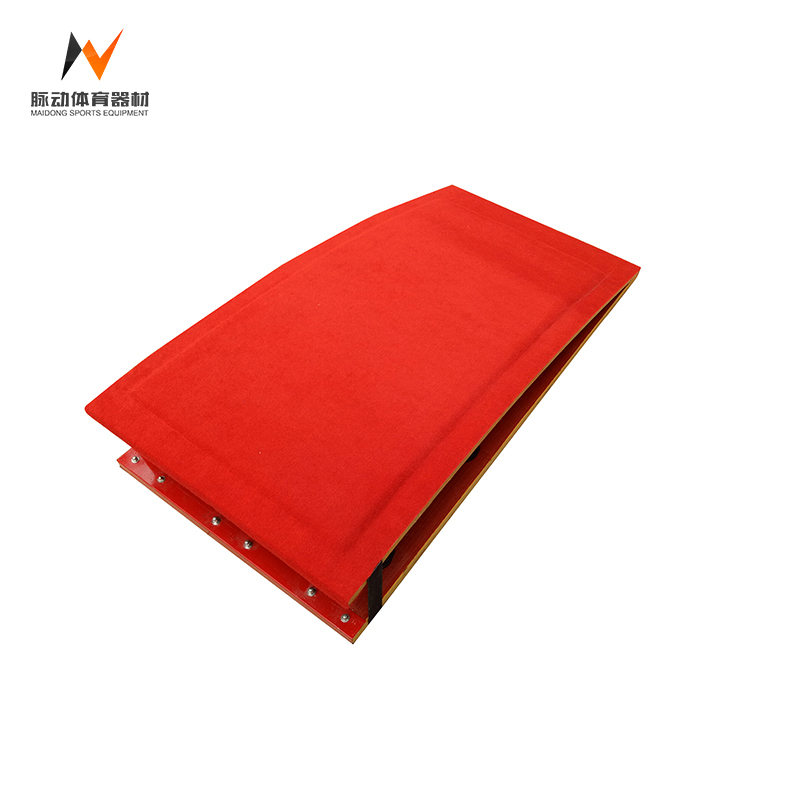 Sturdy Red Gymnastic Springboard For Sports Training Equipment