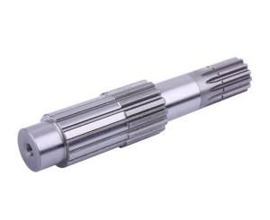China 1045 steel 6teeth involute spline shaft for gearbox gear reducer agriculture machine wholesale