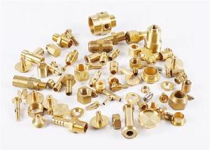China Gold Brass Turning Component Automotive high precision turned parts wholesale