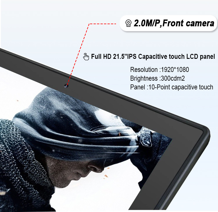 Rockchip RK3288 Quad Core Android All In One Board BT Ethernet Advertising Machine