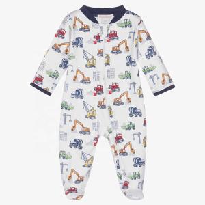 China Baby Clothes long sleeve baby Bodysuit Rompers Infant Jumpsuit 100% Organic Cotton bamboo Infant Baby clothes wholesale