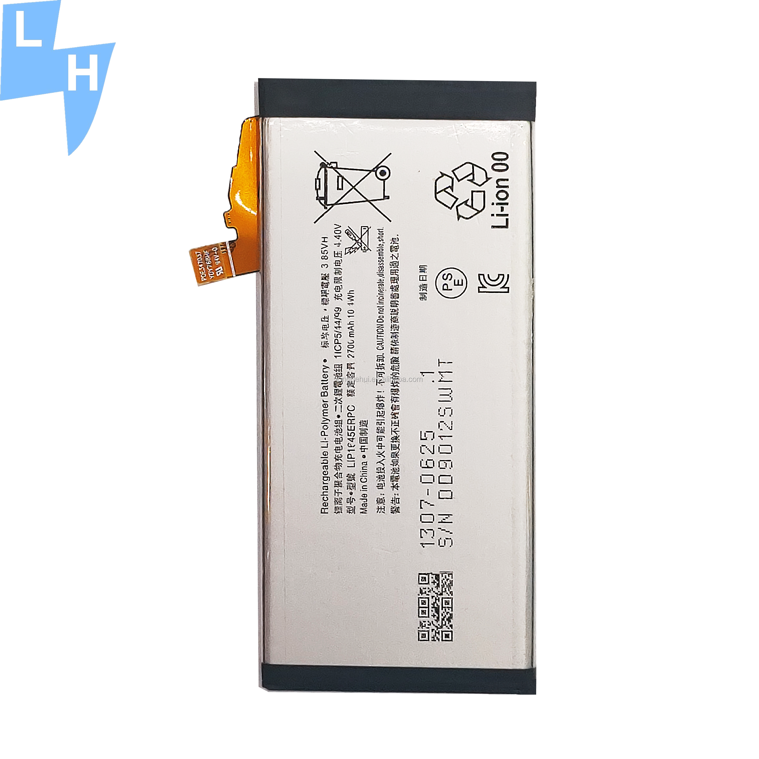 Mobile Phone Battery for Sony XZ1/G8341 G8342 G8343 LIS1645ERPC 2700mAh Lithium Battery
