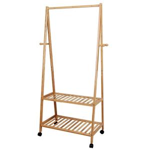 China Removable Bamboo Home Furniture Bamboo Clothes Drying Hanger Rack For Clothes wholesale