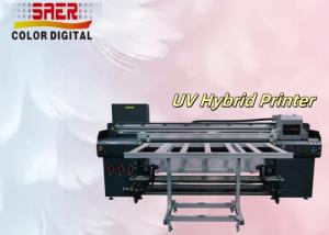 China Outdoor &amp; Indoor UV Roll to Roll Flatbed Hybrid UV Printer wholesale