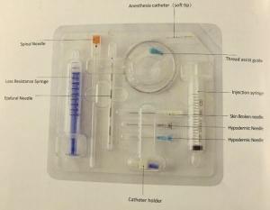China Safe Epidural Anesthesia Catheter Transparent Medical Grade PVC wholesale