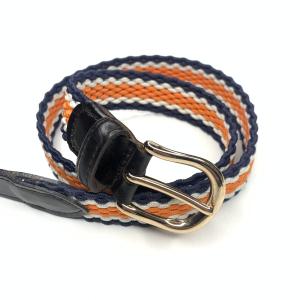 China Coffee 2.5cm Knitted Belt 80cm Coffee Elastic Stretch Belt wholesale