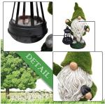 13 Inch Gnome Statue Battery Operated LED Christmas Lights