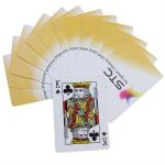 320gsm Waterproof Poker Cards , SGS Casino Playing Cards Film Lamination
