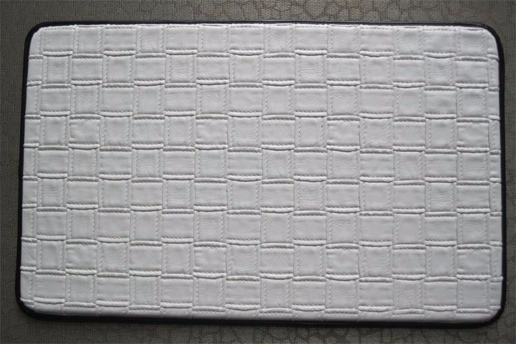 Outdoor Rubber Door Mats Embroidered Pattern Machine Made Technics