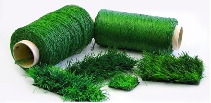 Chinese Manufacturer PE Material Thread Knitting Yarn Artificial Grass Yarn For Sport Grass