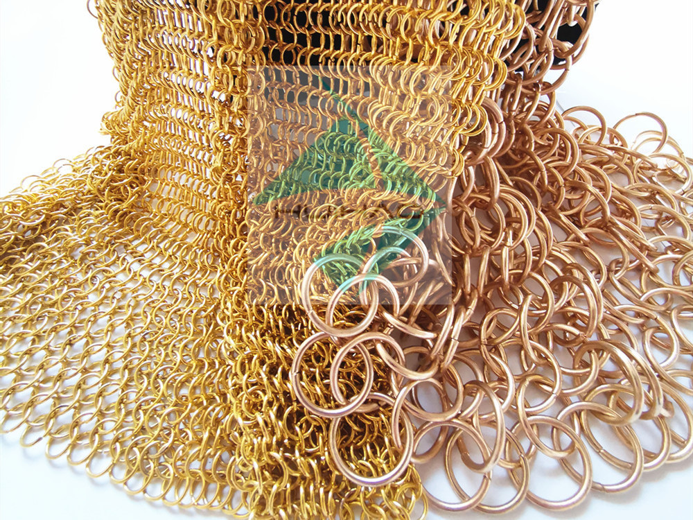 Polished Weld 1.2mm X12mm Stainless Steel Ring Mesh Round For Animal Protection Fence