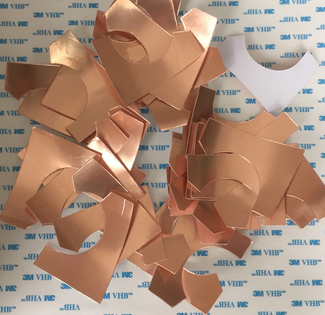 Die Cut High Conductive Single Side Acrylic Glue Pure Copper Foil Tape