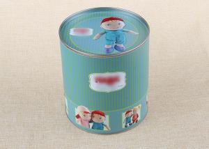 China Dolls Paper Composite Can Packaging Custom Labeling Cardboard Tube Packaging wholesale