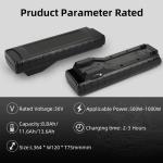 Bosch 36V 300/400/500 Power Pack Replacement Battery OEM ODM Fiets Accu Fahrrad