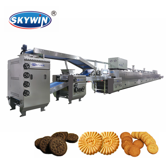 Skywin Soft Biscuit Production Line Rotary Moulder|Biscuit Making Machine Price