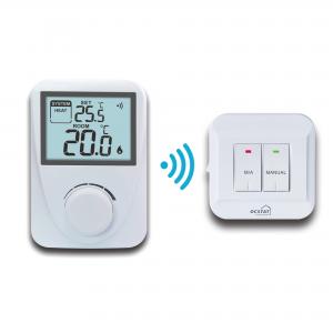 China Digital Wireless RF Room Heating Thermostat for Boiler Remote Control wholesale