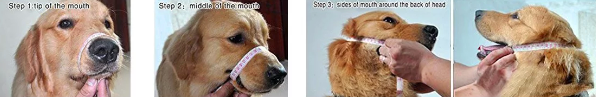 ECO Friendly Dog Nylon Muzzle Woven Logo Soft Mesh Muzzle For Walking