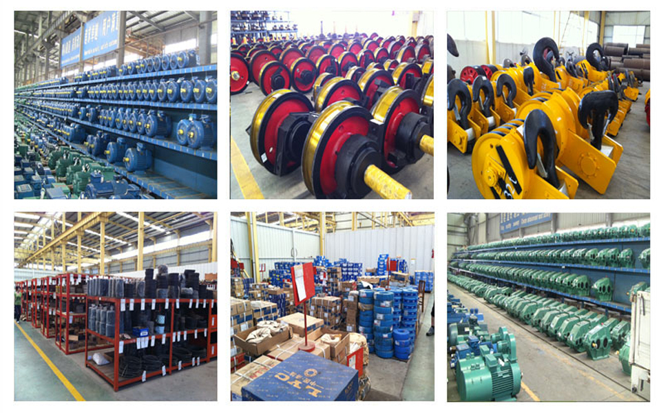 Yuantai Electric Hoist Single Girder Overhead Crane 5 ton on sale