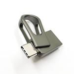 Metal Type C OTG USB Flash Drives 2.0 128GB 256GB ROHS approved
