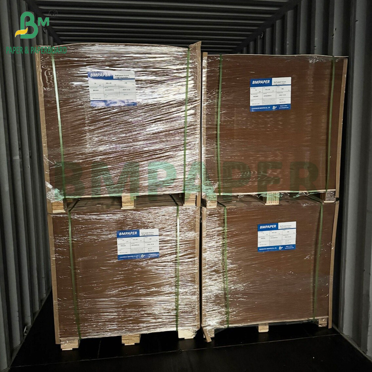 65gsm 70gsm Wet Strength Brown Kraft Paper For Chemical Packaging 70 x 100cm