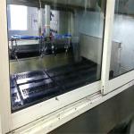 On-line tracking spraying painting machine for notebook shell