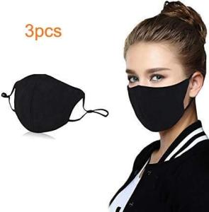 China Adult Cotton Face Mask N 95 Respirator Mask With Activated Carbon Filter wholesale
