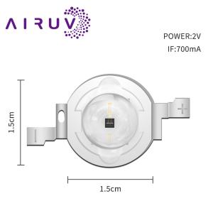 China 2W LED Chip 585-590nm 800-810nm 950-1100mW 700mA 2.0-2.4V For Therapeutic Lamp wholesale