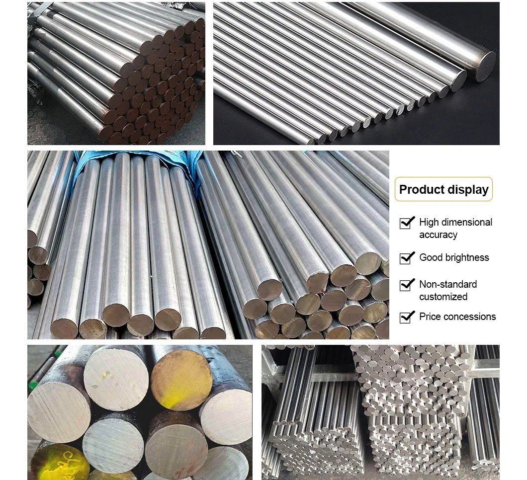 High Precision Stainless Steel Ingot 304 316 2205 Stainless Steel Round Steel Square Bar