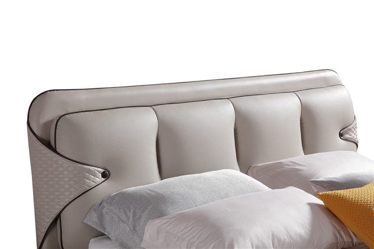 Leather Headboards Hotel Luxury Bed