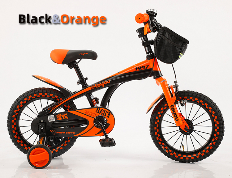 14 16 18 Inch Customized Children Bike with Nylon Textile Basket and High Bounce Comfortable Saddle