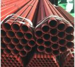 UL FM Plastic Lining Steel Pipe Fire Sprinkler Piping Red Black Painted Steel