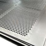 2b Round Hole Perforated Stainless Steel Sheet 0.4-3mm 304 Grade