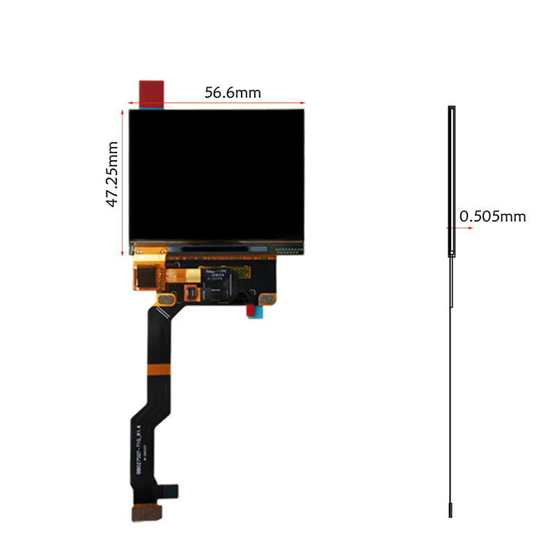 2.7 inch AMOLED display technical details