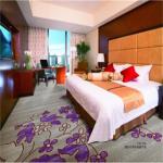 Apartment Modern Carpet Tiles 80% Wool 20% Nylon Jacquard Style