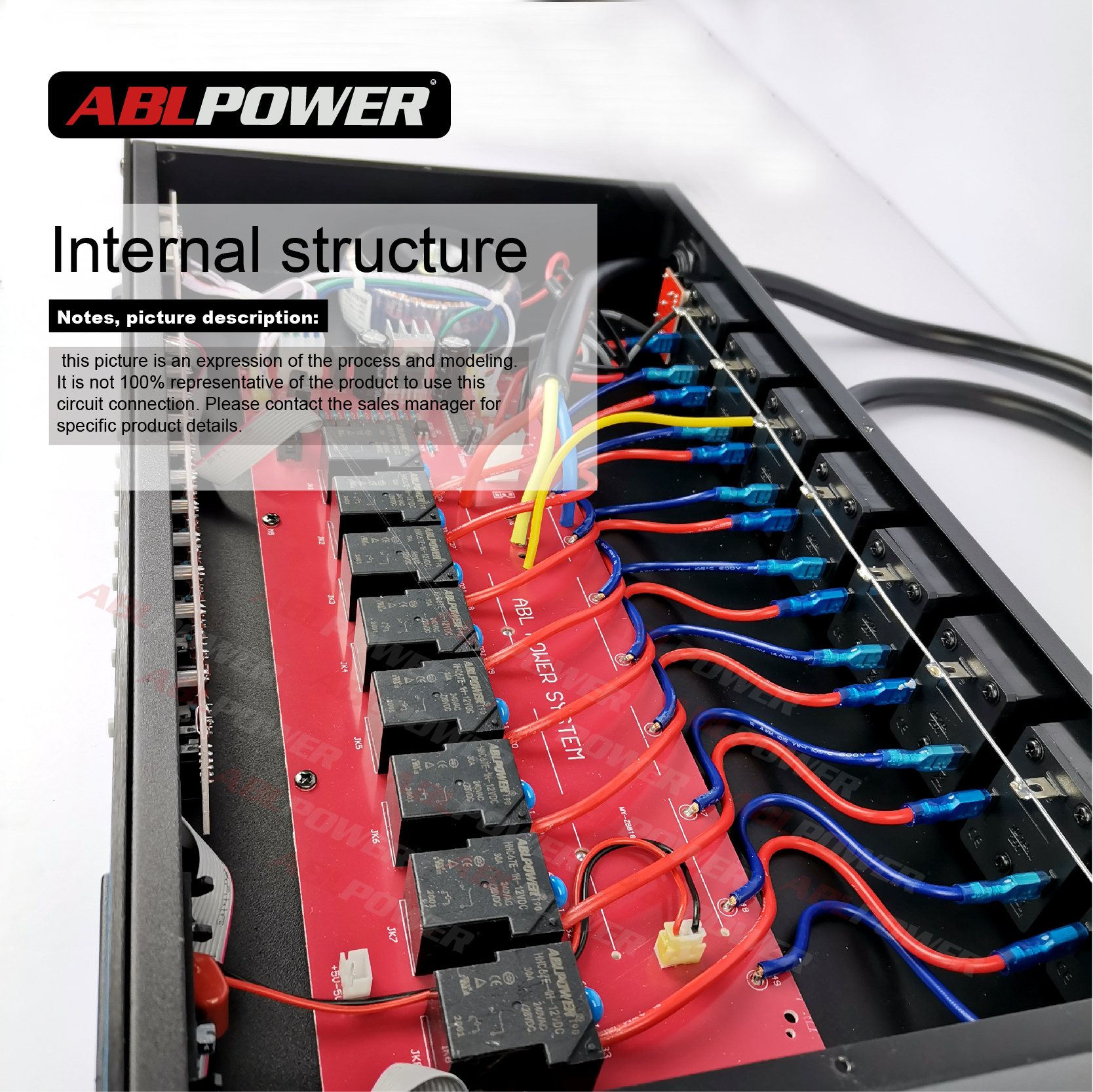 Karaoke system power sequencer 8 channels