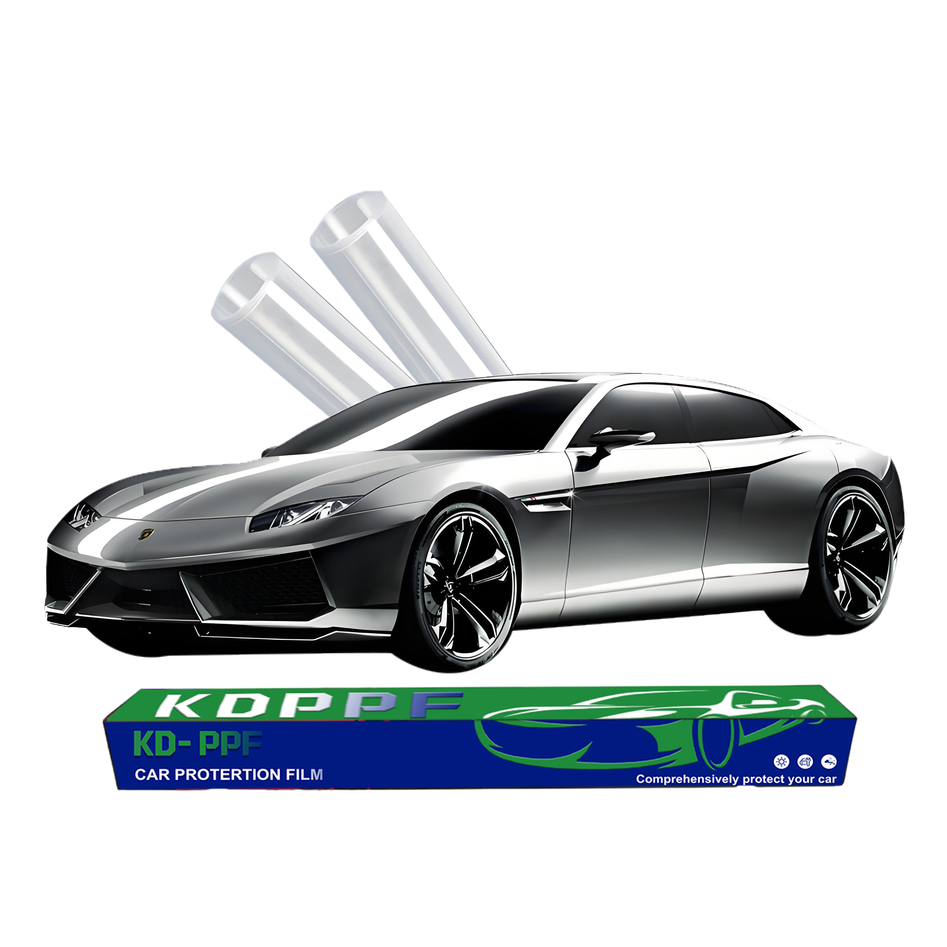 6.5 Mil Clear TPU Car PPF Heat Repair Self Adhesive Vehicle Paint Protection Film