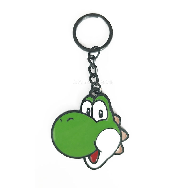 Personalized Keychains For Kids Gifts Nickel Free Cartoon Dinosaur